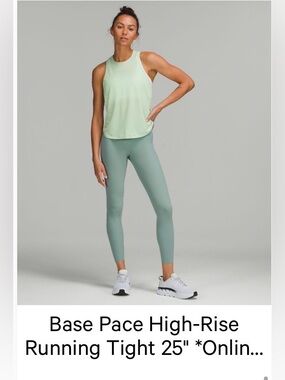 Lululemon base pace running tight 25” inseam